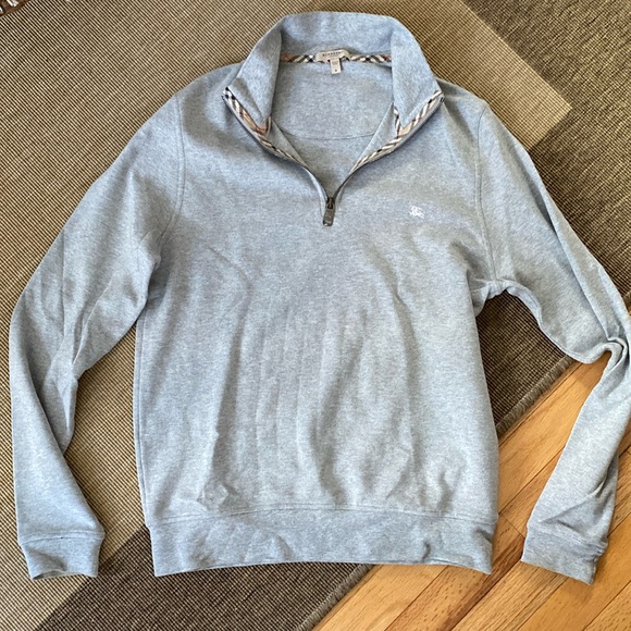 Burberry Other - Burberry quarter zip in grey